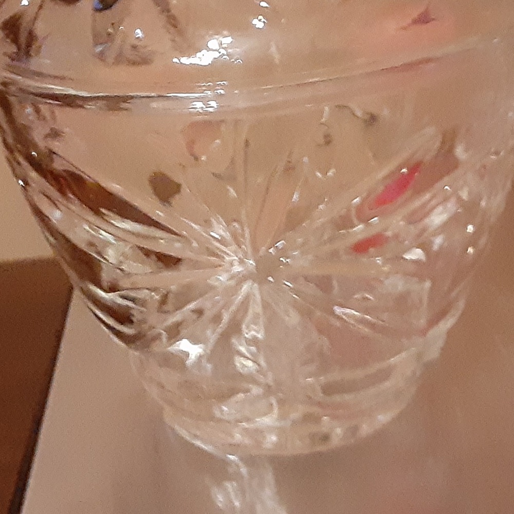 Anchor Hocking Early American Prescut (EAPC)  Glass Creamer & Sugar Bowl Set - Picture 5 of 5